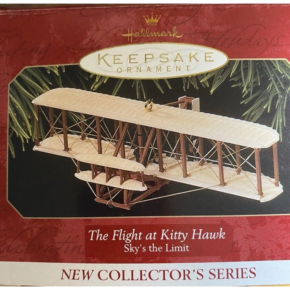 Hallmark Keepsake Ornament The Flight at Kitty Hawk Sky's the Limit QX5574, VTG